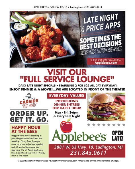 specials at applebee's on tuesday|applebee's specials this week.